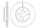 Тормозные диски ROADHOUSE 663510 Toyota Yaris; BMW 3 Series, 1 Series, X1 4351242050, 230717, 435120D030