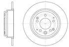 Тормозные диски ROADHOUSE 6922.00 Honda Legend, Shuttle 42510SP0000, 42510SX0000, 42510SFE000