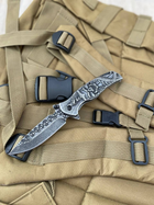 Складний ніж Lion knives Череп 21 см