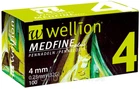 Иглы Wellion для инсулиновых шприц-ручек MEDFINE plus 0.23 (mm) (32G) x 4 mm (100 шт)