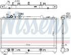 Радіатор охолодження двигуна NISSENS 68531 Mazda 6 L51715200C