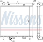 Радіатор охолодження двигуна NISSENS 63505 Peugeot 2008, 208, 207; Citroen DS3, C3, C2, C4; Opel Crossland X 1330Q5, 1330V4, 133374