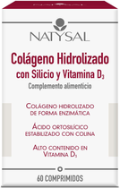 Натуральна харчова добавка Natysal Colageno Con Silicio Vit D3 60 таблеток (8436020323751) - зображення 1
