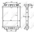 Радіатор охолодження двигуна NRF 59125 Audi A3, TT, A1; Skoda Superb; Volkswagen Golf, Passat, Jetta; Seat Leon 5Q0121253H