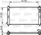 Радиатор охлаждения двигателя Valeo 735200 Mitsubishi ASX, Lancer, Outlander; Citroen C4 1330T0, 1330V1, 1330V6