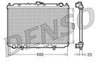 Радиатор охлаждения двигателя DENSO DRM46016 Nissan Almera 21410BU100, 21410BU101