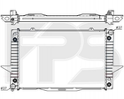 Радіатор охолодження двигуна FPS FP 72 A490 Volvo V70, C70, XC70