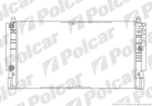 Радіатор охолодження двигуна Polcar 956608A1 Volkswagen Transporter 7D0121253, 7D0121253C