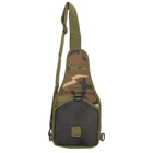 Рюкзак тактичний на одне плече AOKALI Outdoor B14 6L Camouflage CP - зображення 4