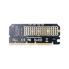 Контролер Maiwo M.2 NVMe M-key SSD 22*30mm, 22*42mm, 22*60mm, 22*80mm to PCI (KT046)