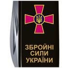 Нож Victorinox Spartan Army Black Емблема ЗСУ + Напис ЗСУ (1.3603.3_W1011u) - изображение 2