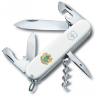 Ніж Victorinox Spartan Ukraine White Великий Герб України (1.3603.7_T0400u) - зображення 1