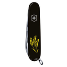 Нож Victorinox Huntsman Ukraine Black Колосся Пшениці (1.3713.3_T1338u) - изображение 6