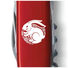 Ніж Victorinox Spartan Zodiac Red Щасливий Кролик White (1.3603_Z2160u) - зображення 3