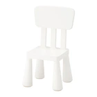 Дитячий стілець Ikea Mammut білий для дому і вулиці