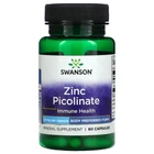 Витамины Swanson Zinc Picolinate 22 мг 60 капсул