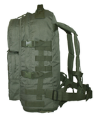 Тактический туристический крепкий рюкзак трансформер 40-60 литров олива ms - изображение 4