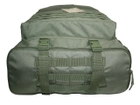 Тактический туристический крепкий рюкзак трансформер 40-60 литров олива MS - изображение 8