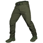 Тактические зимние штаны Camotec SoftShell Vent Олива XL - изображение 1