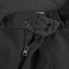 Тактичні зимові штани Camotec SoftShell Vent Чорні S - зображення 7