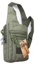 Тактическая барсетка плечевая для скрытого ношения Оружия Олива Хаки 264/2 MS - изображение 6
