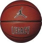 Мяч баскетбольный NIKE JORDAN LEGACY 2.0 8P DEFLATED AMBER/BLACK/METALLIC SILVER/BLACK size 7 J.100.8253.855.07