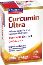 Натуральна харчова добавка Lamberts Curcumin Ultra 30 таблеток (5055148412937) - зображення 1
