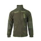 Кофта Флисовая хакі с Липучками (Велкро Панели) Military Khaki розмір 52 - изображение 6