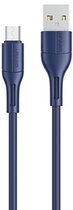 Kabel Usams U68 micro-USB 2A Fast Charge 1m Granatowy (6958444969527) - obraz 1
