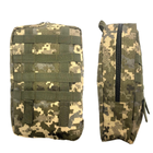 Подсумок утилитарный 32*20*7 сухарка с MOLLE System , сумка сухпай Cordura пиксель