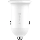 Автомобильное зарядное устройство Baseus Grain Pro Car Charger Dual USB 4.8A CCALLP-02&nbsp;White