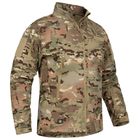 Тактична куртка Soft Shell Multicam софтшелл, армійська, водонепроникна з капюшоном р.3XL