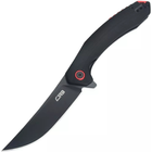 Нож складной туристический drop-point CJRB Gobi Black Blade AR-RPM9 Steel - изображение 1