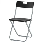 Стул складной IKEA Gunde черный 002.177.97