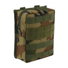 Сумка Підсумок Brandit Molle Pouch Cross 21 x 17 x 7 см Камуфляж (8045-10)