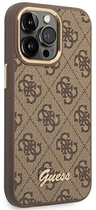 Панель Guess 4G Vintage Gold Logo для Apple iPhone 14 Pro Max Коричневий (3666339065270) - зображення 3