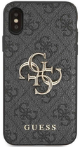 Панель Guess 4G Big Metal Logo для Apple iPhone X/XS Сірий (3666339118914) - зображення 2