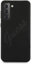 Etui plecki Guess Script Vintage do Samsung Galaxy S21 Plus Black (3700740496046) - obraz 2