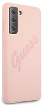 Панель Guess Script Vintage для Samsung Galaxy S21 Plus Рожевий (3700740496077) - зображення 3