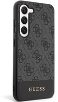 Etui plecki Guess 4G Stripe Collection do Samsung Galaxy S23 Plus Black (3666339117535) - obraz 3