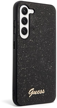 Etui plecki Guess Glitter Script do Samsung Galaxy S23 Black (3666339114756) - obraz 3