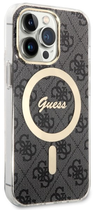 Панель Guess 4G MagSafe для Apple iPhone 13/13 Pro Чорний (3666339126810) - зображення 3
