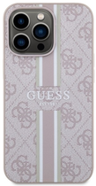 Панель Guess 4G Printed Stripes MagSafe для Apple iPhone 13 Pro Max Рожевий (3666339119867) - зображення 2
