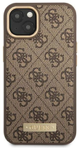 Панель Guess 4G Logo Plate MagSafe для Apple iPhone 14 Plus Коричневий (3666339069919) - зображення 2