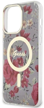 Панель Guess Flower MagSafe для Apple iPhone 14 Pro Max Хакі (3666339115623) - зображення 3