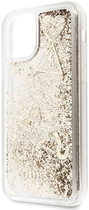 Etui plecki Guess Glitter Charms do Apple iPhone 11 Gold (3700740478608) - obraz 2