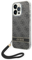 Панель Guess 4G Print Strap для Apple iPhone 14 Pro Max Чорний (3666339093822)