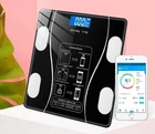 Напольные умные фитнес весы до 180кг с Bluetooth A-8003 Смарт весы с приложением