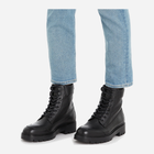 Trapery męskie skórzane wysokie sznurowane Calvin Klein Jeans YM0YM00847 black 44 Czarne (8720108602136) - obraz 5