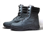 Берцы зимние с мембранным утеплителем до -20'С, обувь для военных, Нацгвардии, полиции KROK BЗ4, 45 размер, черные, 01.45 - изображение 2